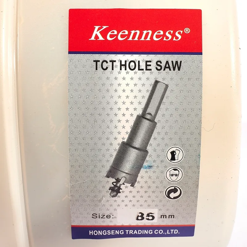 KEENNESS TCT HOLE SAW-ดอกโฮลซอร์คาร์ไบด์ 85 มม. - Image 4