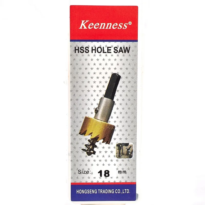 KEENNESS HSS HOLE SAW-ดอกโฮลซอร์ไฮสปีด 18 มม. - Image 4