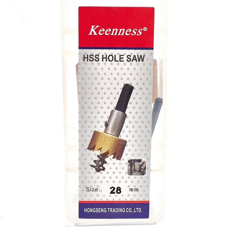 KEENNESS HSS HOLE SAW-ดอกโฮลซอร์ไฮสปีด 28 มม. - Image 4