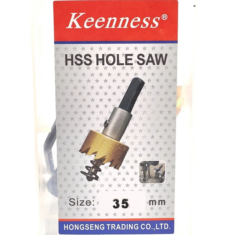 KEENNESS HSS HOLE SAW-ดอกโฮลซอร์ไฮสปีด 35 มม. - Image 4