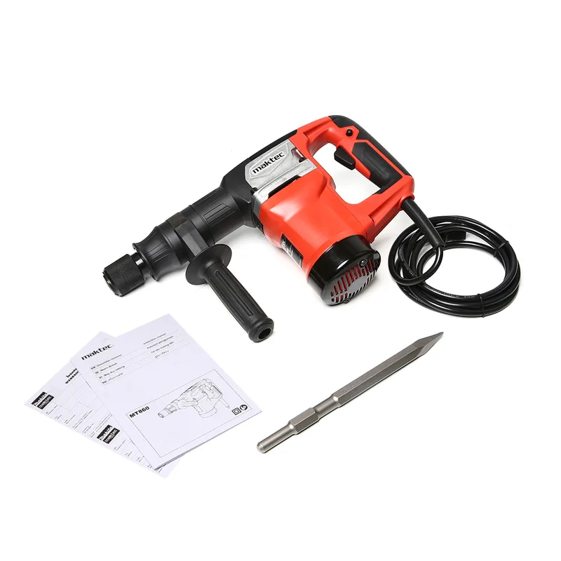 MAKTEC อะไหล่เครื่องมือไฟฟ้า เครื่องมือไฟฟ้า (Power Tool Spare Part) MAKTEC MT-860X1 เครื่องสกัด 5KG /900W+ดอก - Image 4