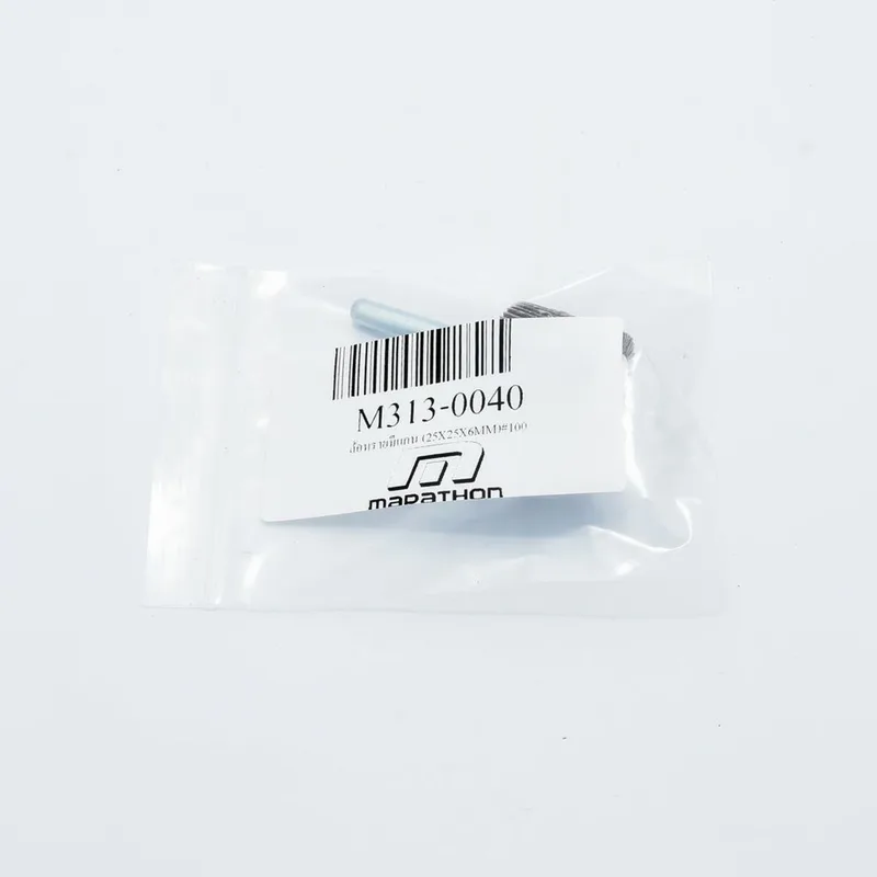 MARATHON ล้อทรายมีแกน (25X25X6MM)#100 - Image 5