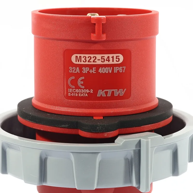 MARATHON IP67 ปลั๊กตัวผู้ 3P+E 32A-6H 400V - Image 4