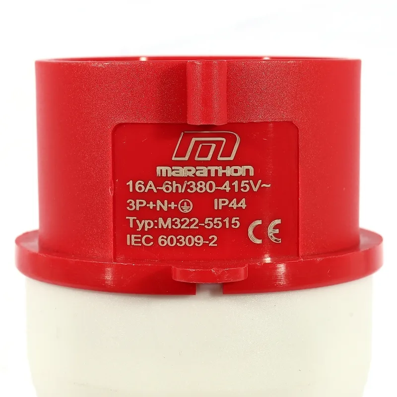 MARATHON IP44 ปลั๊กตัวผู้ 16A 3P+N+E 380V - Image 4