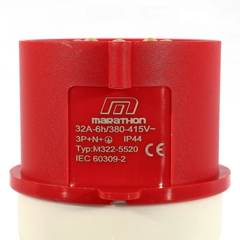MARATHON IP44 ปลั๊กตัวผู้ 32A 3P+N+E 380V - Image 4