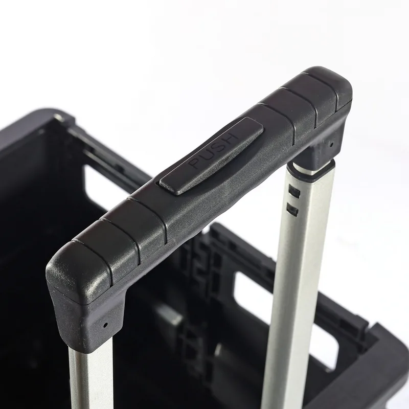 MARATHON PC36 ตะกร้ารถเข็นพลาสติก 2ล้อพับได้ 36KG - Image 3