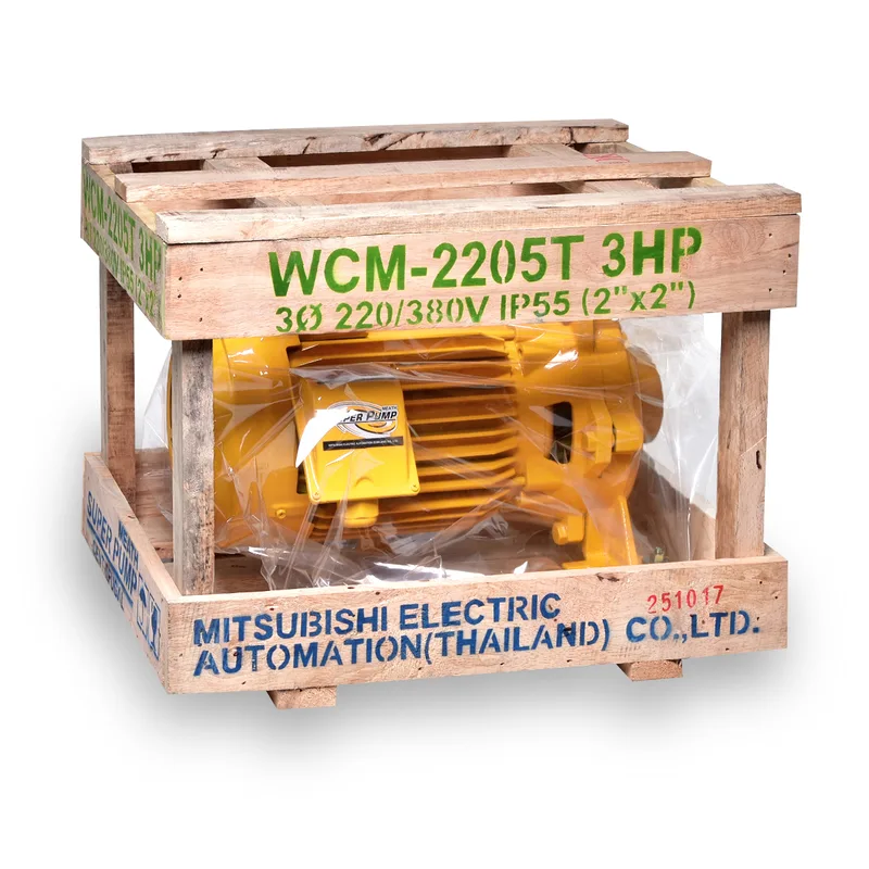 MITSUBISHI WCM-2205-T ปั๊มหอยโข่ง 3HP 3เฟส - Image 6