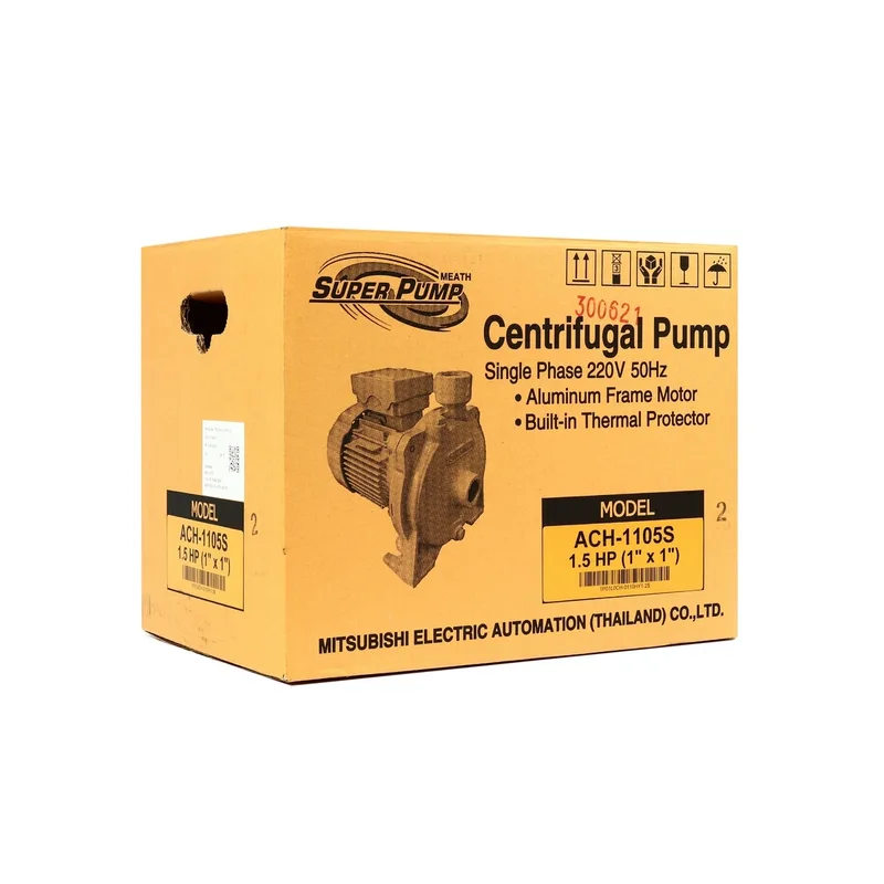 MITSUBISHI ACH-1105S(WCH)ปั๊มหอยโข่งส่งสูง1.5HP1เฟส - Image 7