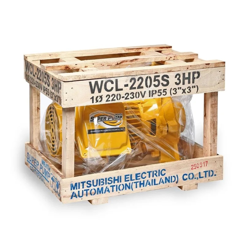 MITSUBISHI WCL-2205-S ปั๊มหอยโข่งน้ำมาก 3HP 1เฟส - Image 6
