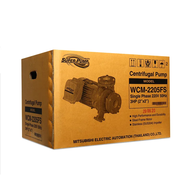 MITSUBISHI WCM-2205F-S ปั๊มหน้าแปลน 3HP 1เฟส - Image 6