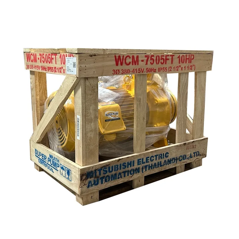 MITSUBISHI WCM-7505F-T ปั๊มหน้าแปลน 10HP 3เฟส - Image 5
