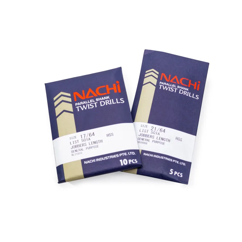 NACHI ดอกสว่านเจาะเหล็ก สีเงิน ขนาด 11/64" รุ่น L501A - Image 4