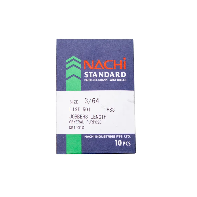 NACHI ดอกสว่านเจาะเหล็ก สีดำ ขนาด 21/32" รุ่น L501 - Image 4