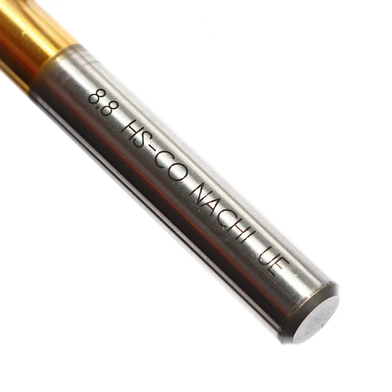 NACHI ดอกสว่านไฮสปีดโคบอลต์สีทอง ขนาด 8.8 MM รุ่น L6568P - Image 2