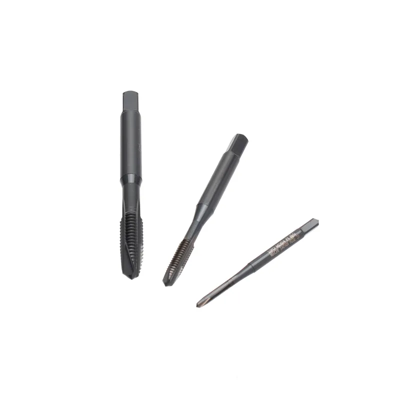 NACHI ดอกต๊าปร่องตรงสีดำ ขนาด M5X0.8R รุ่น L6868