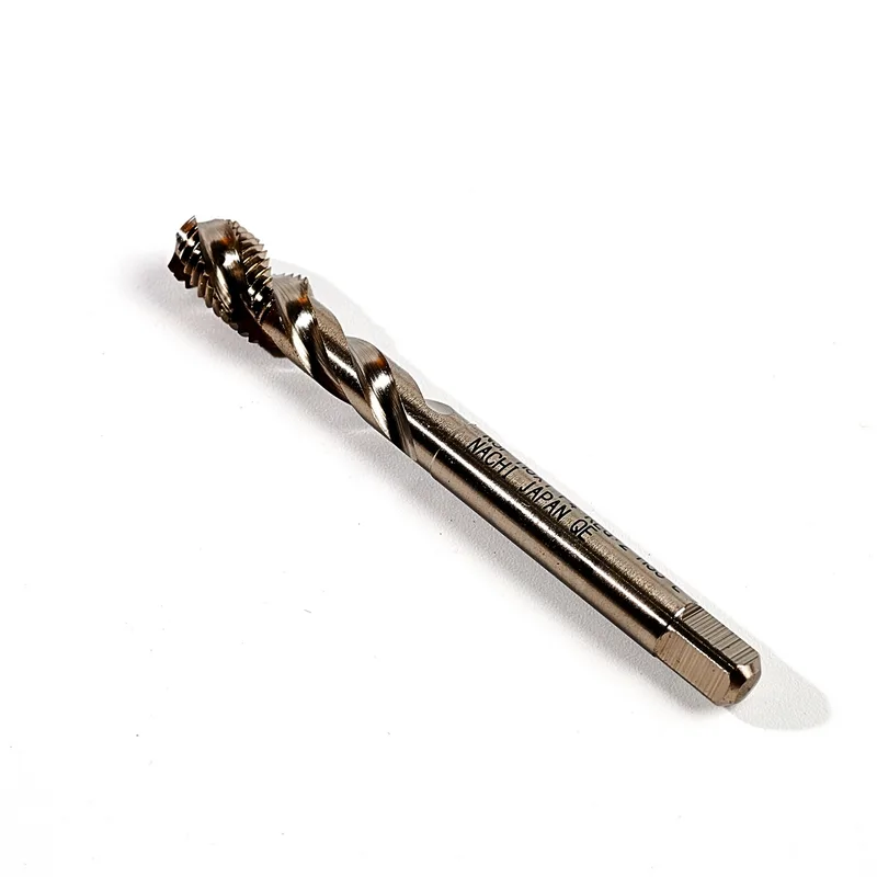 NACHI ดอกต๊าปเกลียว สีเงิน R+2 ขนาด M8X1 รุ่น L6900 - Image 2