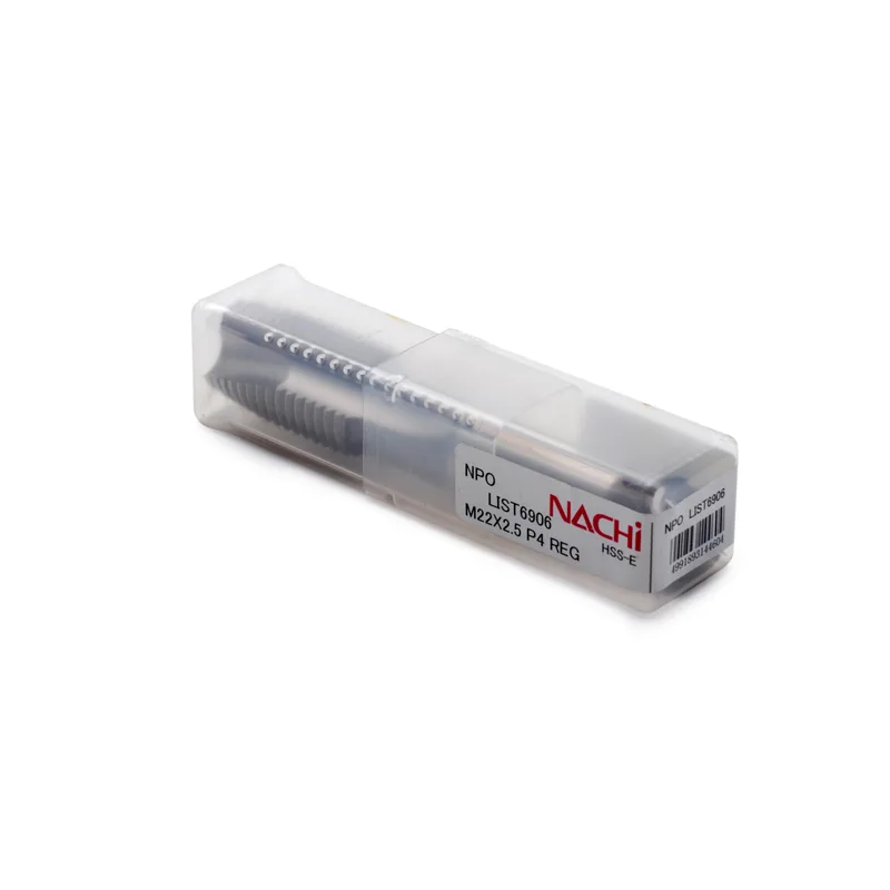 NACHI ดอกต๊าปร่องตรงสีเงิน ขนาด M27.0X1.5 รุ่น L6906 - Image 5