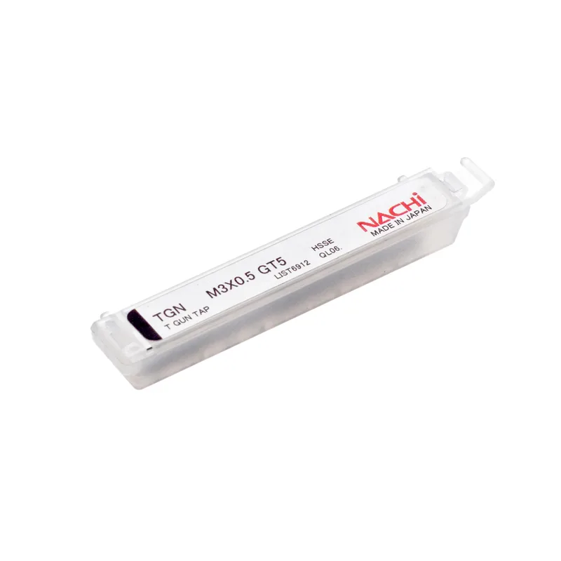 NACHI ดอกต๊าปร่องตรง สีดำ ขนาด M1.7X0.35 รุ่น L6912 - Image 5