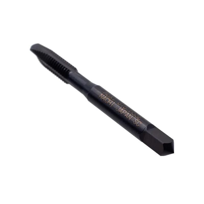NACHI ดอกต๊าปร่องตรง สีดำ ขนาด M2.5X0.45 รุ่น L6912 - Image 3