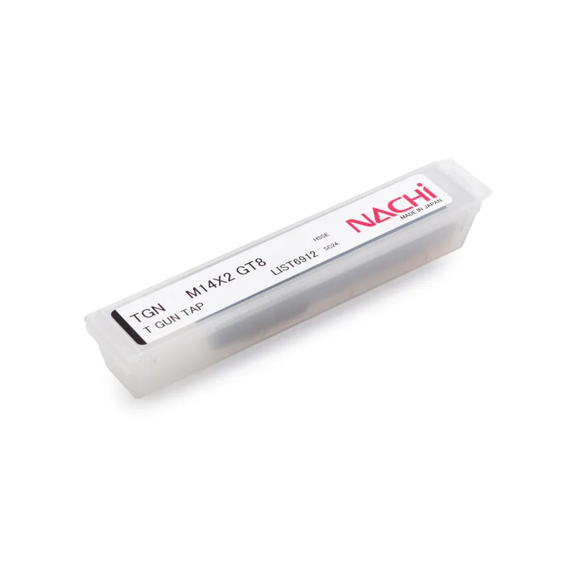NACHI ดอกต๊าปร่องตรง สีดำ ขนาด M8.0X1 รุ่น L6912 - Image 5
