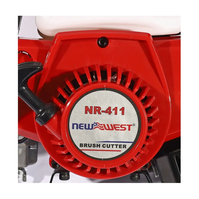 NEW WEST เครื่องตัดหญ้าสะพายข้าง 2 จังหวะ (สีแดง) รุ่น NR-411 - Image 6