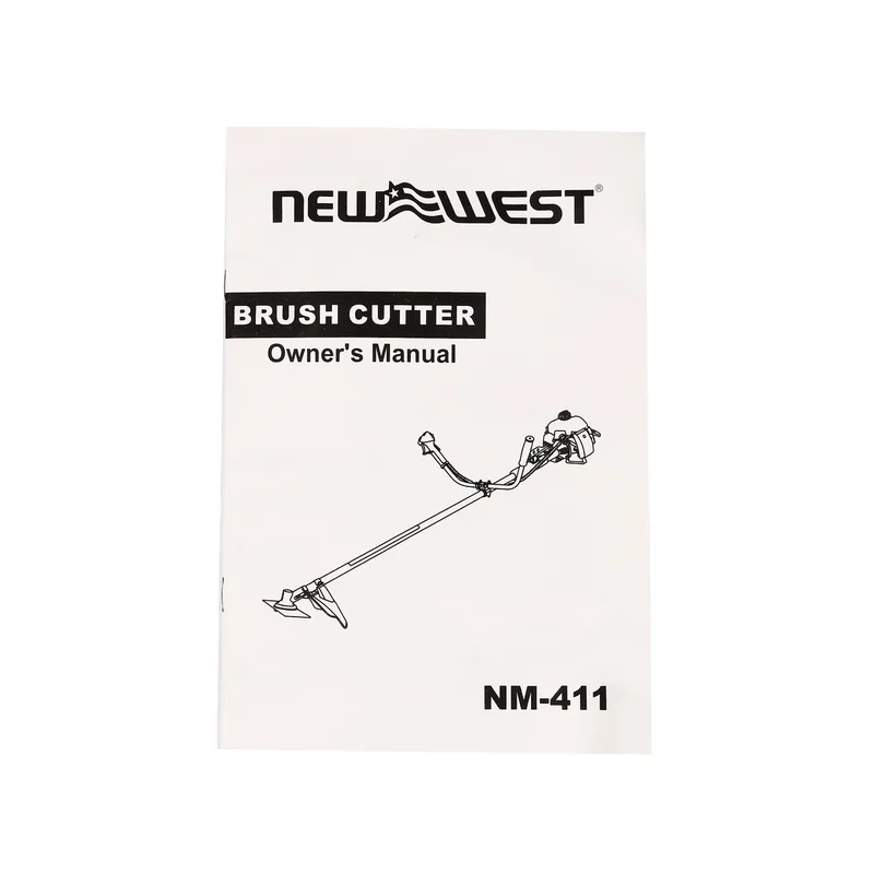 NEW WEST เครื่องตัดหญ้าสะพายข้าง 2 จังหวะ (สีแดง) รุ่น NR-411 - Image 8