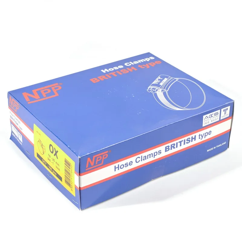 NPP #OX เหล็กรัดท่อหางปลา ขนาด 19-25 มม. - Image 5