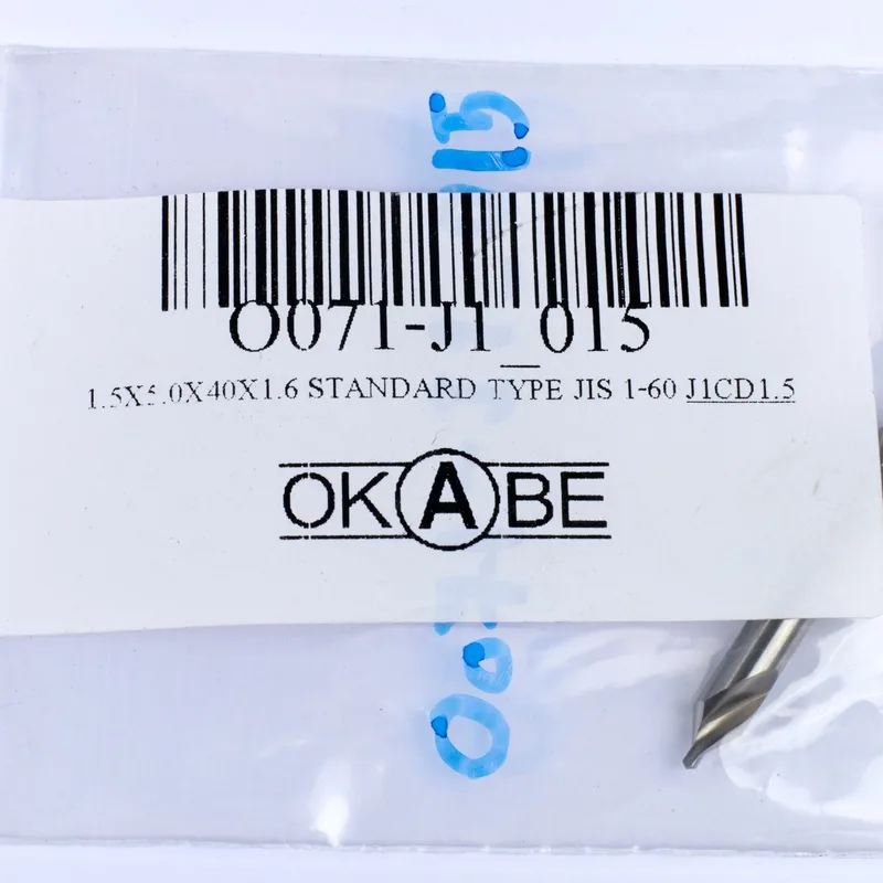 OKABE ดอกเจาะนำศูนย์ JIS 1-60 ขนาด 1.5X5.0X40X1.6 - Image 4