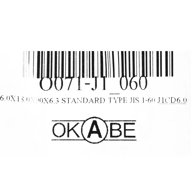 OKABE ดอกเจาะนำศูนย์ JIS 1-60 ขนาด 6.0X18.0X90X6.3 - Image 3