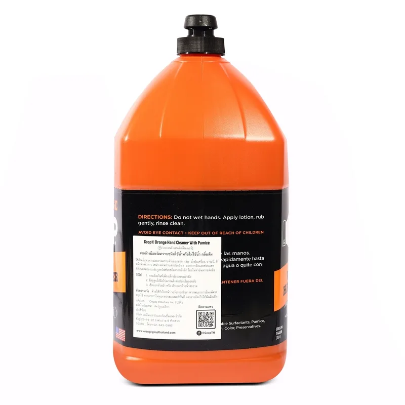 ORANGE GOOP เจลล้างมือชนิดไม่ต้องใช้นํ้า 3.78 ลิตร - Image 3