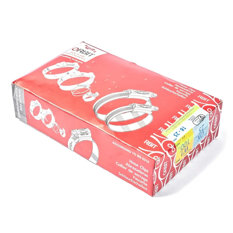 ORBIT OBW1-OX-TH เข็มขัดรัดท่อ หางปลา 18-25มม. - Image 5