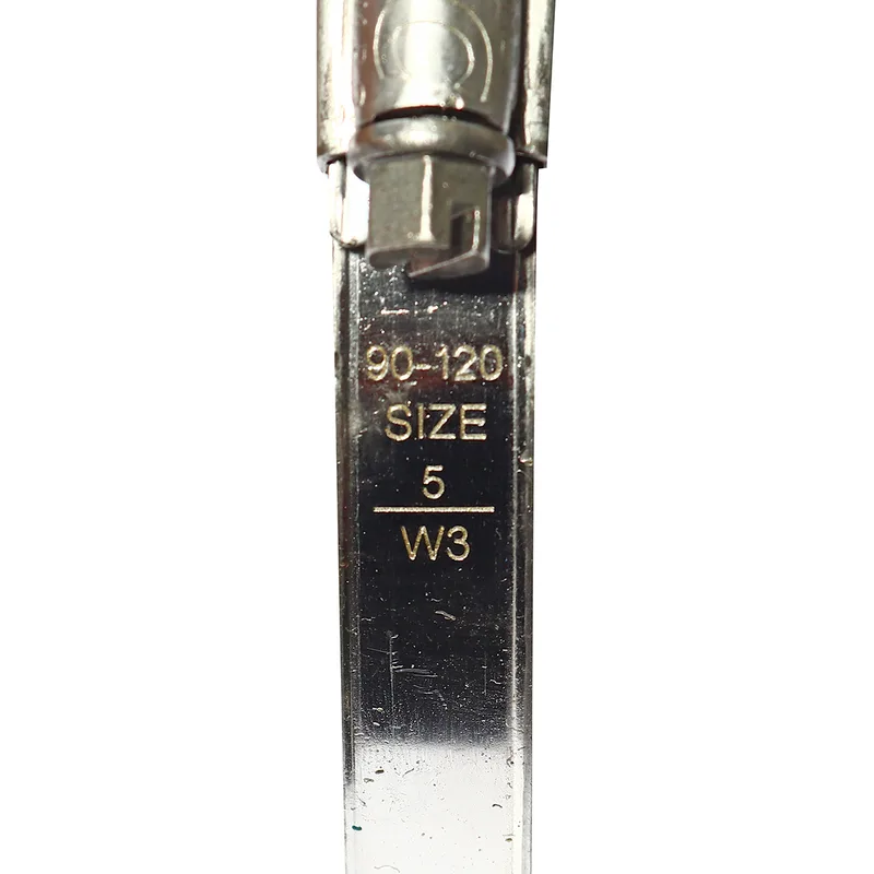 ORBIT OBW4-5 เข็มขัดรัดท่อ สแตนเลส 90-120มม. - Image 4