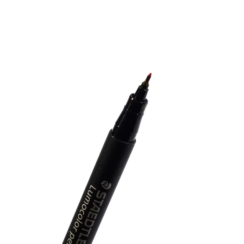 STAEDTLER 313-2 ปากกาเขียนแผ่นใส 0.4 มม.(S) สีแดง - Image 3