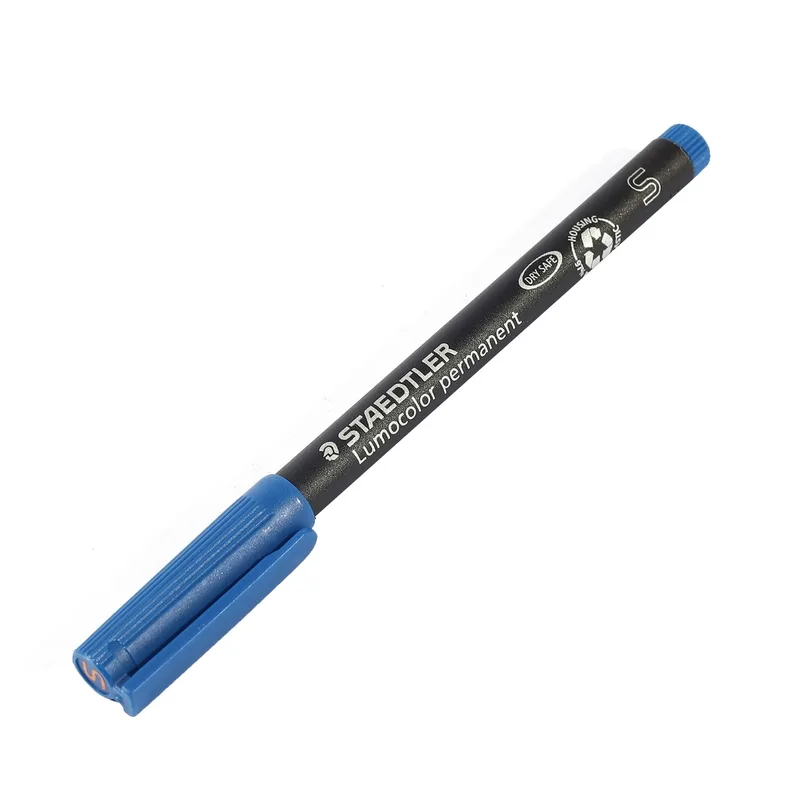 STAEDTLER 313-3 ปากกาเขียนแผ่นใส 0.4 มม.(S)น้ำเงิน