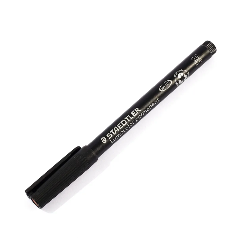 STAEDTLER 317-9 ปากกาเขียนแผ่นใส 1.0 มม.(M) สีดำ