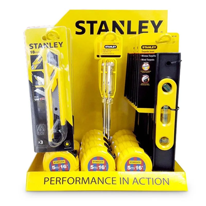 STANLEY ชุดชั้นโชว์+เครื่องมือ4รายการ