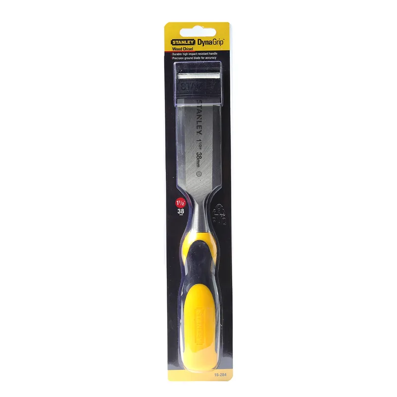 STANLEY 16-284-23สิ่วด้ามยางกว้าง38มม.(1-1/2")