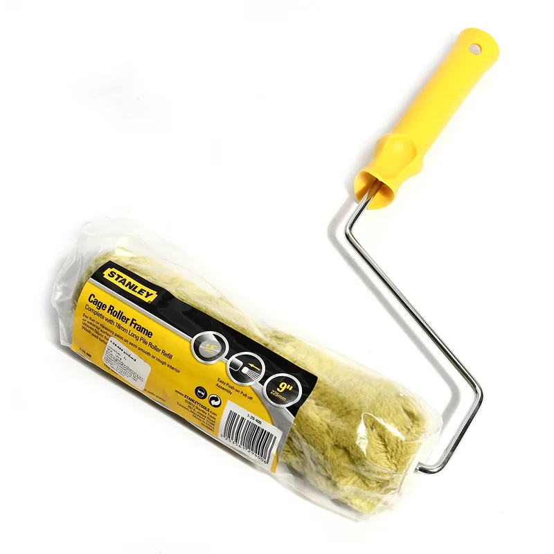 STANLEY 29-400 ลูกกลิ้งโครงกรงขนยาวทาสีน้ำ 9"