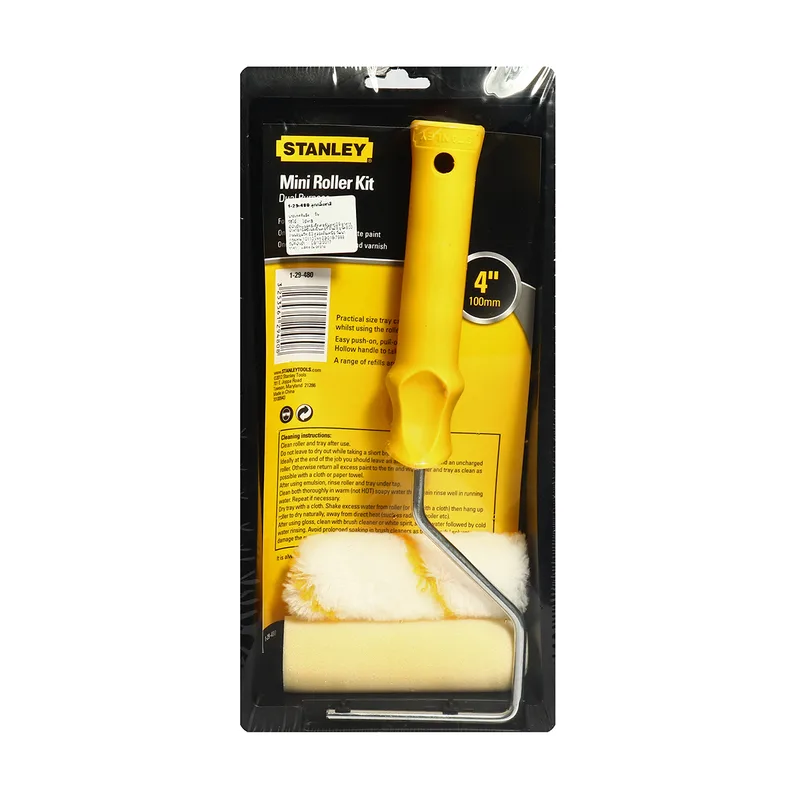 STANLEY 29-480 ชุดลูกกลิ้ง 2 ชิ้น พร้อมถาด 4 "