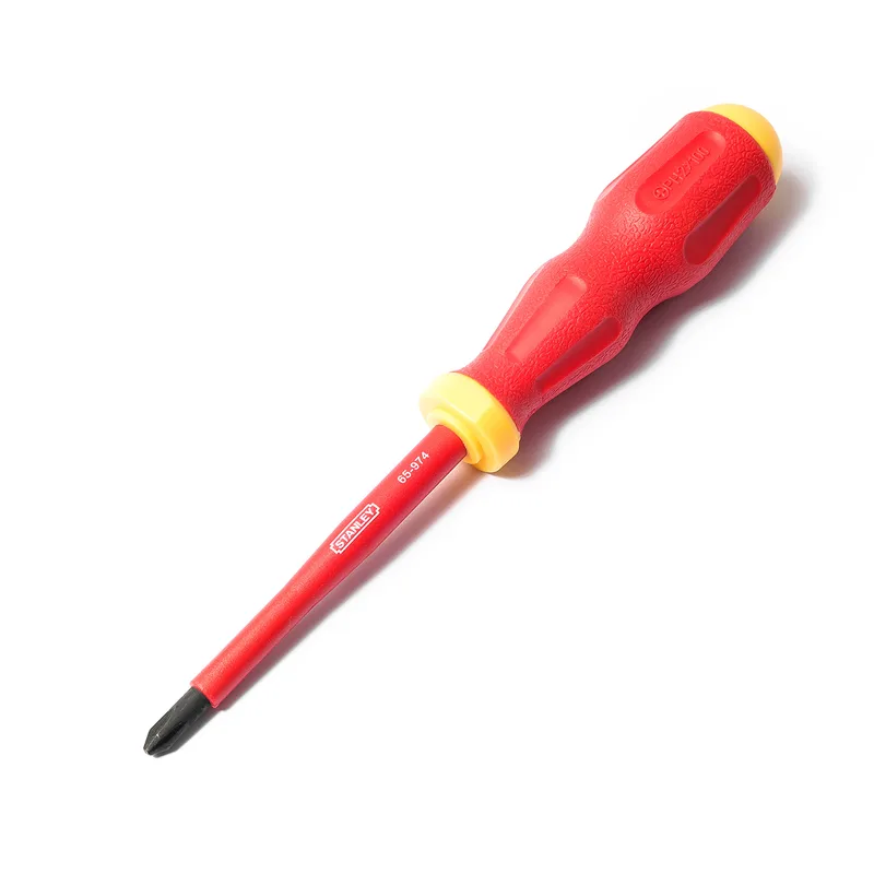 STANLEY 65-974 ไขควงกันไฟฟ้าปากแฉก #2 ยาว 100 มม