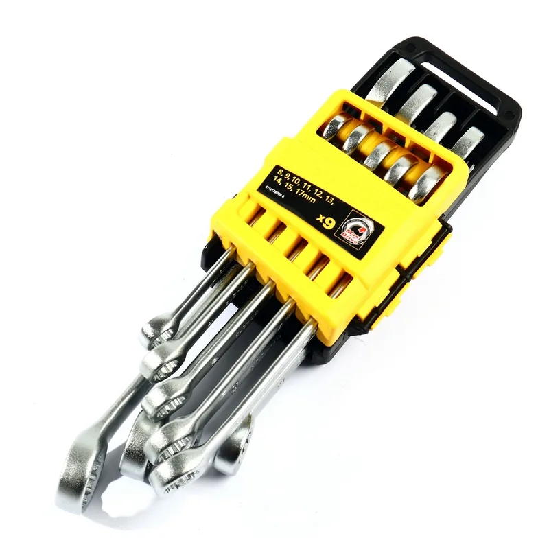 STANLEY CWBชุดประแจแหวนข้างฯ 9ชิ้น 8-17มม แพคPVC