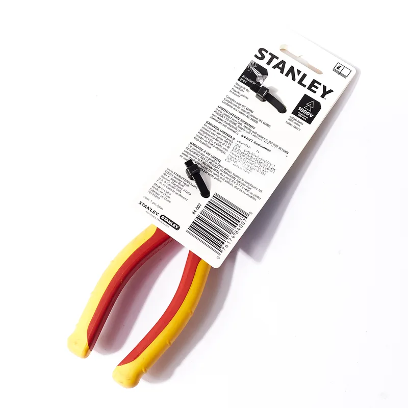 STANLEY 84-007 คีมปากแหลม หุ้มฉนวนไฟฟ้า 210มม. - Image 3