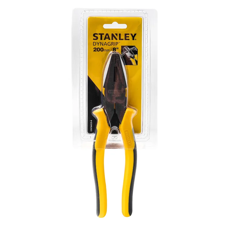 STANLEY STHT84029-8 คีมปากตรง/จิ้งจก DYNAGRIP 8"
