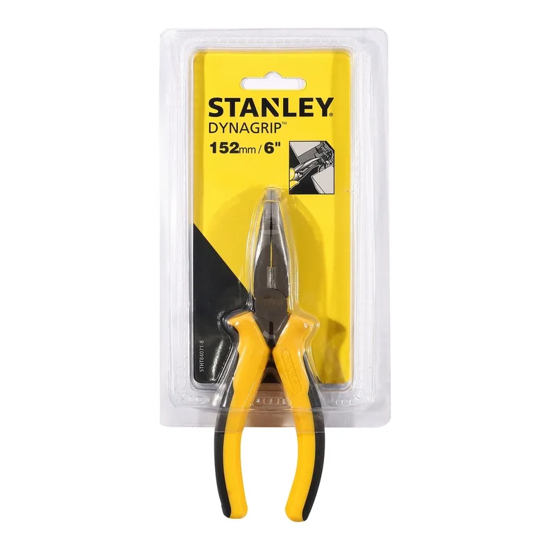 STANLEY STHT84071-8 คีมปากแหลมปลายงอ DYNAGRIP 6"