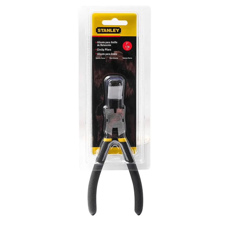 STANLEY STHT84274-8 คีมหนีบแหวน ปากงอ 7"