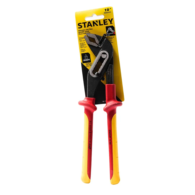 STANLEY 84-294 คีมคอม้า(คอเลื่อน) หุ้มฉนวน 10"