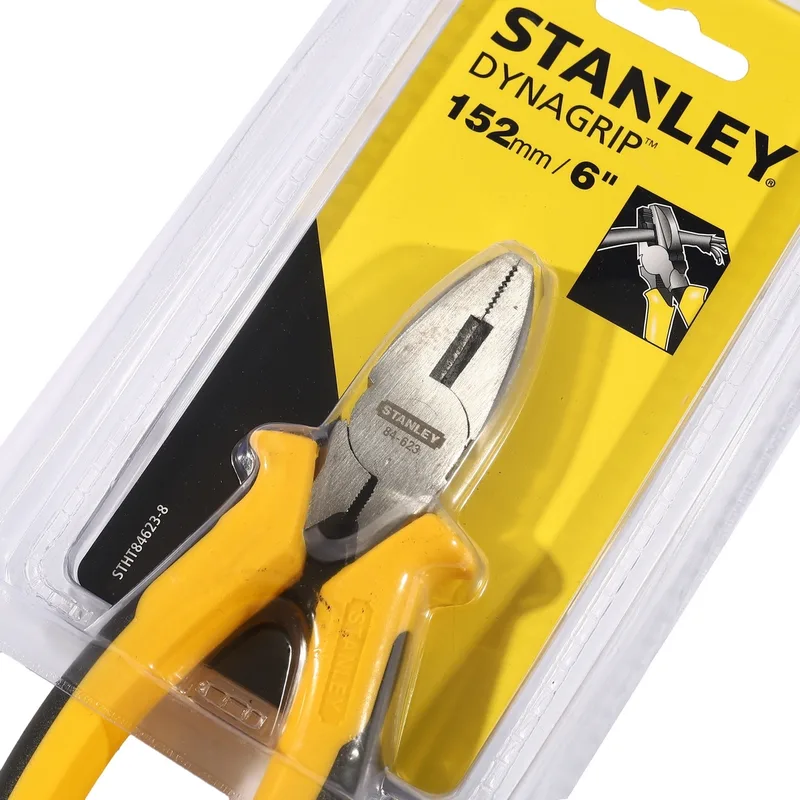 STANLEY STHT84623-8 คีมปากตรง/จิ้งจก DYNAGRIP 6" - Image 2