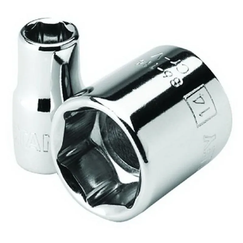 STANLEY 86-109 ลูกบ็อกสั้น 6 เหลี่ยม1/4" เบอร์12