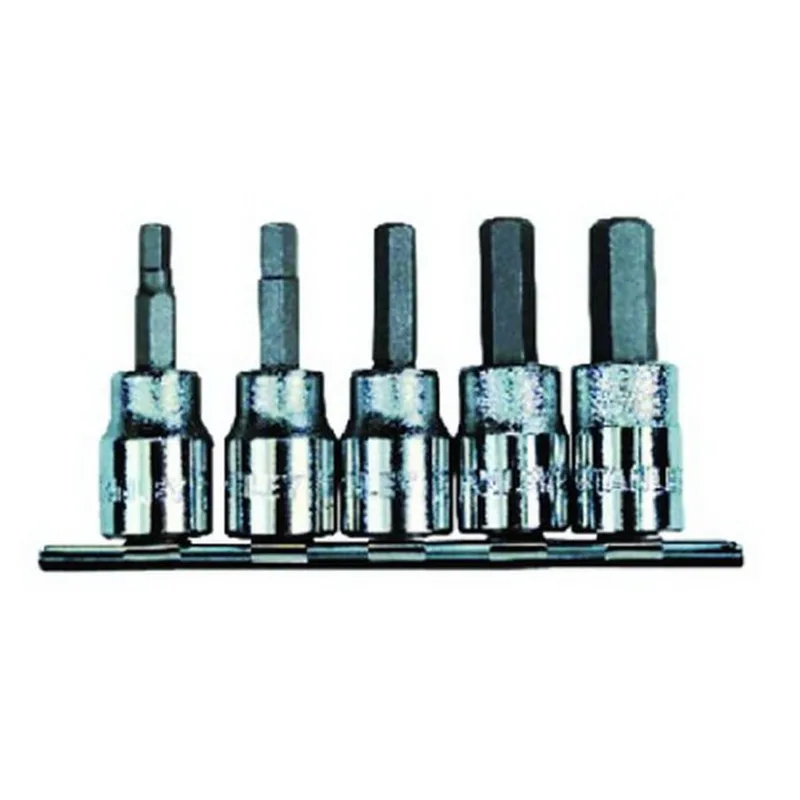 STANLEY 87-343ชุดลูกบ็อกเดือย6เหลี่ยม 3/8" 5ชิ้น