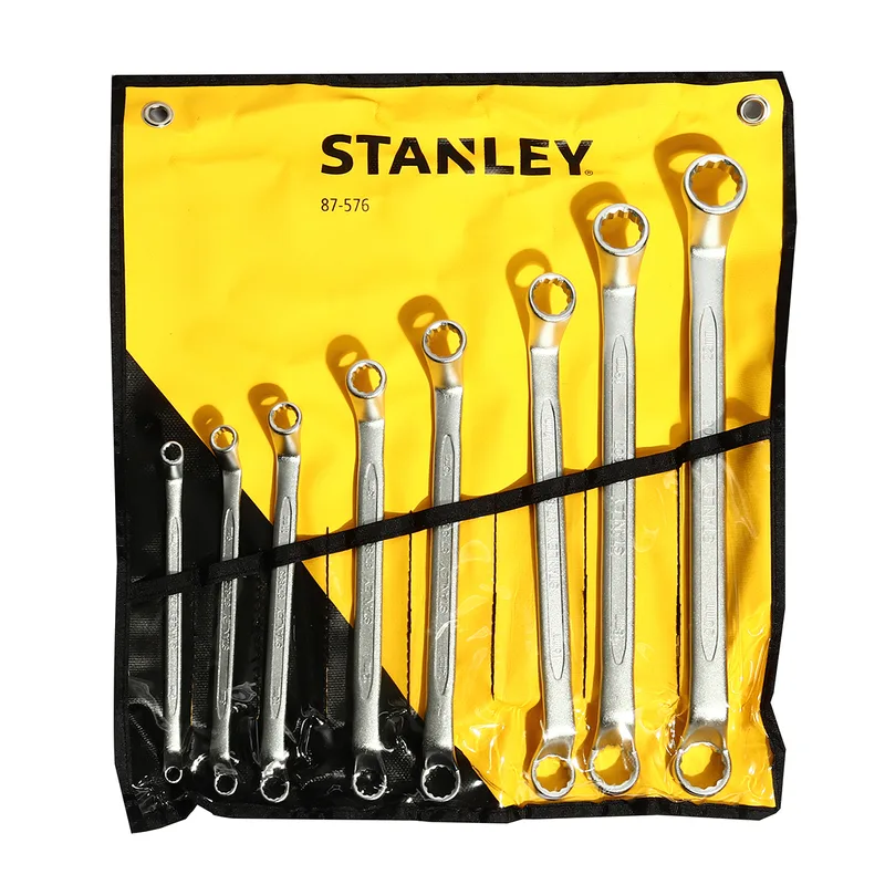 STANLEY 87-576 ชุดประแจแหวน 75 องศา 8 ชิ้น